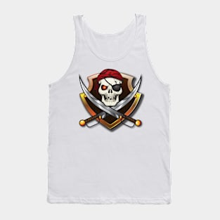 Pirate Skull Tank Top